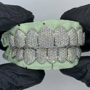 Water ATL Iced Out Diamond Grillz - Water ATL