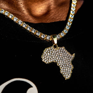 Africa Pendant + Chain - Water ATL